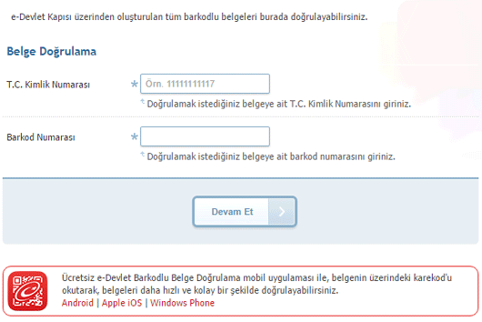 Belge doğrulama nedir